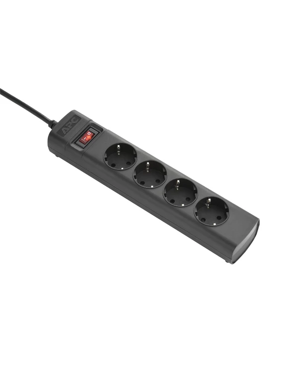 De gros 🤩 APC PZ42I-GR Unité De Distribution D'énergie Noir 4 Sortie(s) CA ❤️ – Image 3