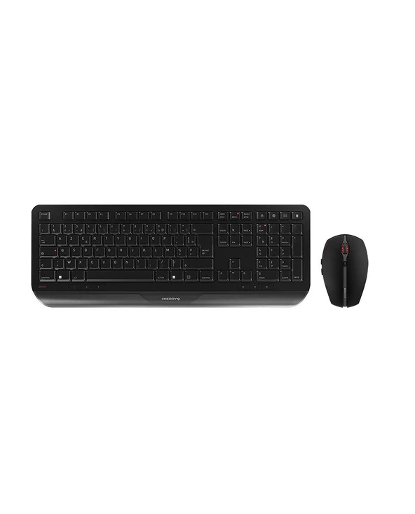 Promo 🎁 CHERRY GENTIX DESKTOP Ensemble Clavier & Souris Sans Fil, Noir, USB, AZERTY - FR 🔥