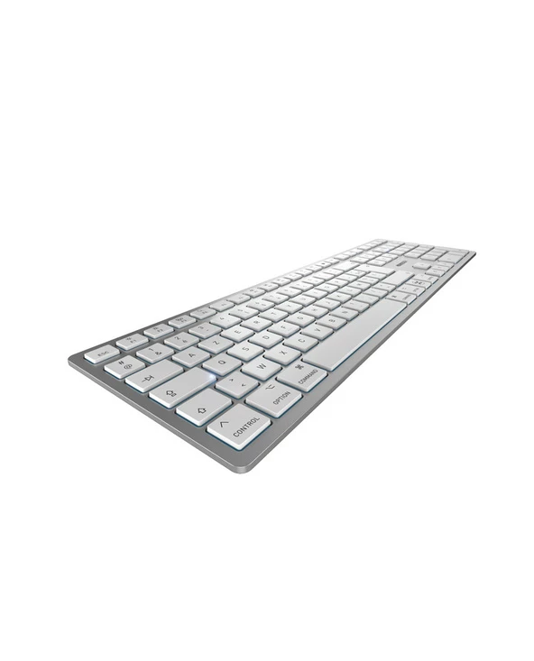 Acheter 🌟 CHERRY KW 9100 SLIM FOR MAC Clavier USB + Bluetooth AZERTY Français Argent 💯 – Image 4