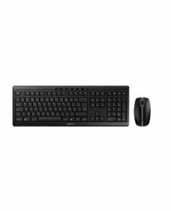 Offres ⌛ CHERRY STREAM DESKTOP Ensemble Clavier & Souris Sans Fil, Noir, USB, AZERTY - FR 🎉