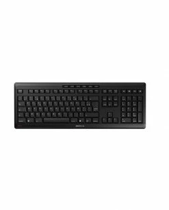 De gros 🎁 CHERRY Stream Wireless Clavier FR Sans Fil +USB AZERTY Français Noir ⭐