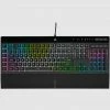 Vente flash ✨ Corsair K55 RGB PRO XT Clavier USB Anglais Noir 😍