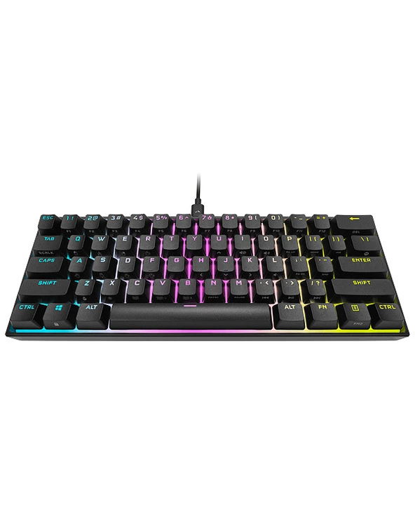 Nouveau 🛒 Corsair K65 RGB Mini Clavier USB QWERTY Anglais Américain Noir 🎉 – Image 3