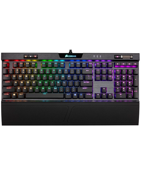 Acheter 👏 Corsair K70 MK.2 RGB Clavier USB Anglais Américain Noir 🛒