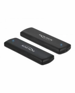 Promo ⌛ DeLOCK Boitier USB Type-C Combo Externe Pour M.2 NVMe PCIe Ou SATA SSD ⭐
