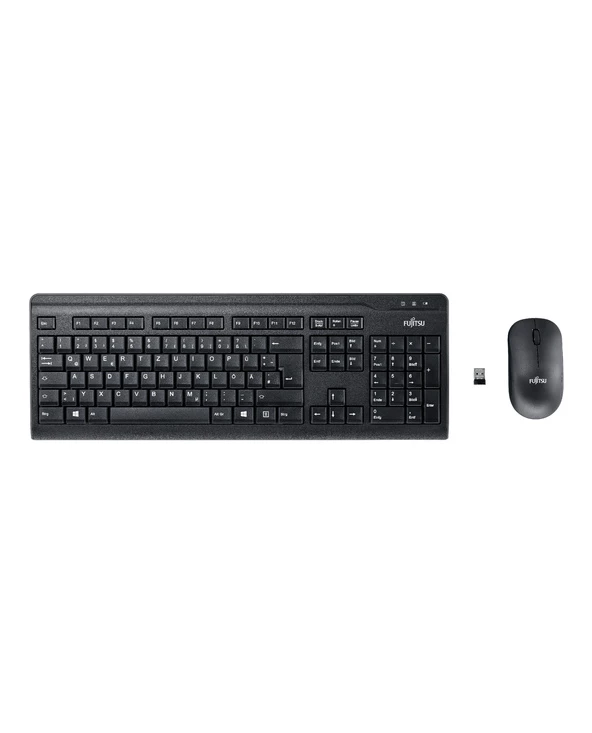 Meilleur prix ⭐ Fujitsu LX410 Clavier RF Sans Fil AZERTY Français Noir 🥰