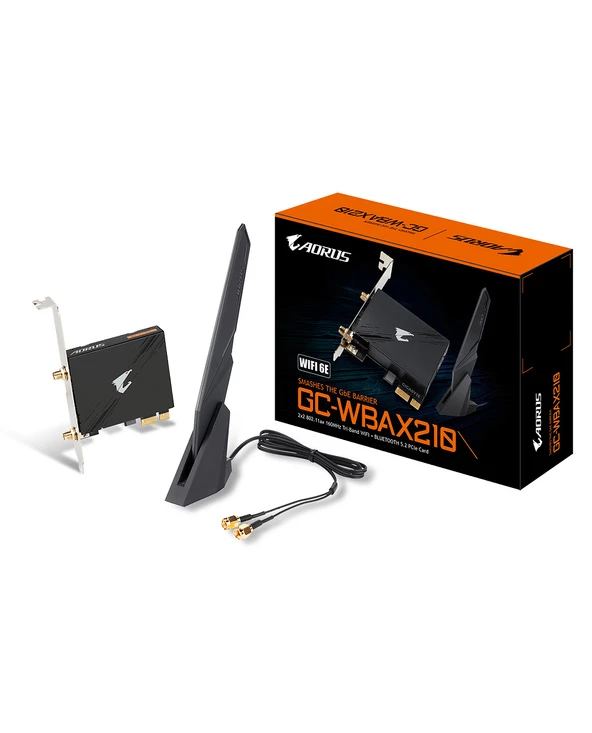 Sortie 🥰 Gigabyte GC-WBAX210 Carte Réseau Interne WLAN / Bluetooth 2400 Mbit/s 🔔 – Image 3