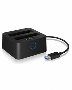 De gros 🧨 ICY BOX IB-2502CL-U3 Noir 😍