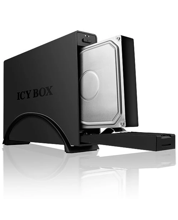 Remise 🤩 ICY BOX IB-366StU3+B 3.5" Boîtier HDD Noir ✨ – Image 4