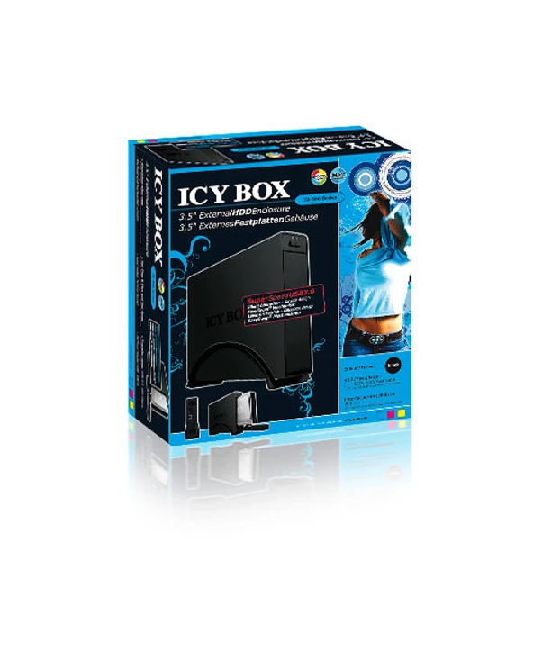 Remise 🤩 ICY BOX IB-366StU3+B 3.5" Boîtier HDD Noir ✨ – Image 5