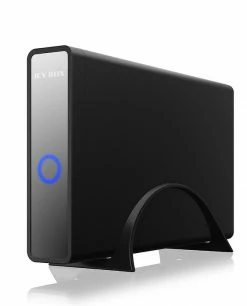 Nouveau 🔔 ICY BOX IB-382H-C31 Boîtier Disque Dur/SSD Noir 2.5/3.5" 💯