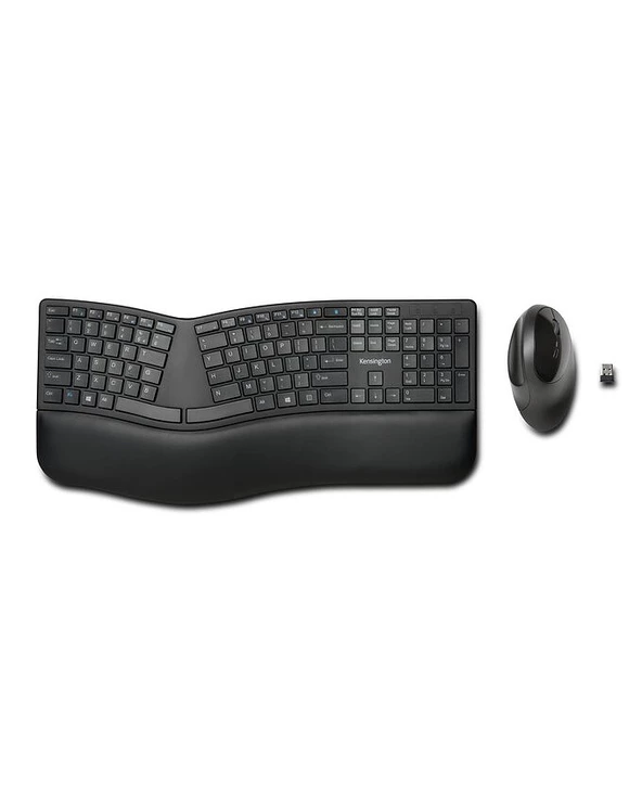 Remise 💯 Kensington Clavier Et Souris Sans Fil Pro Fit Ergo (noirs) ❤️ – Image 3