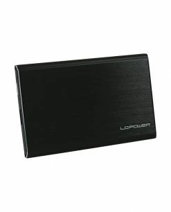 Promo 🛒 LC-Power LC-25U3-7B-ALU Boîtier De Disques De Stockage Boîtier Disque Dur/SSD Noir 2.5" ⌛