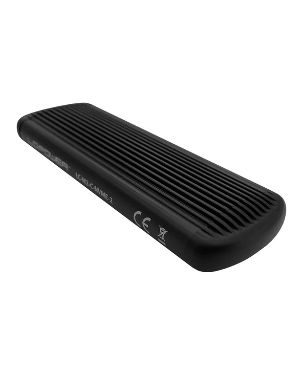 Nouveau ✨ LC-Power LC-M2-C-NVME-2 Boîtier De Disques De Stockage Enceinte Ssd Noir M.2 🤩 – Image 6