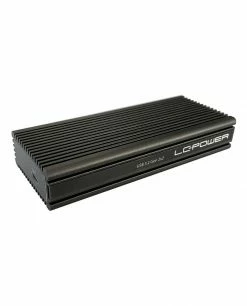 De gros 😍 LC-Power LC-M2-C-NVME-2X2 Boîtier De Disques De Stockage Enceinte Ssd Noir M.2 ⌛