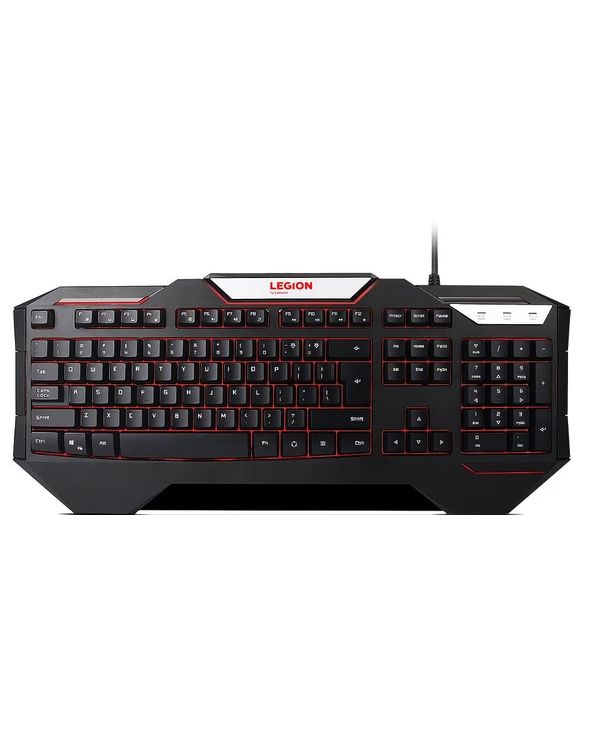Meilleure vente 🛒 Lenovo Legion K200 Backlit Gaming Clavier USB QWERTY Français Noir ⌛