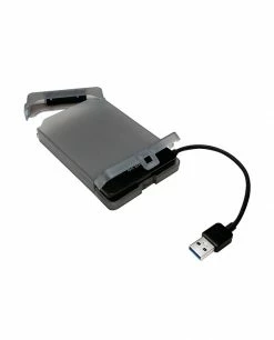 Budget 😀 LogiLink AU0037 Boîtier De Disques De Stockage 2.5" Boîtier Disque Dur/SSD Gris 🎁