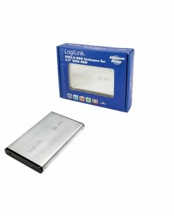 Grosses soldes 🔥 LogiLink UA0041A Boîtier De Disques De Stockage Argent 2.5" 💯