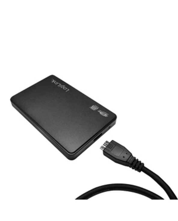 Remise 🤩 LogiLink UA0256 Boîtier De Disques De Stockage Boîtier HDD Noir 2.5" ❤️ – Image 3