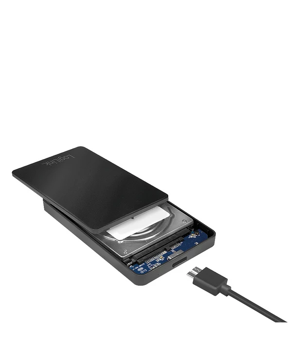 Vente flash 🌟 LogiLink UA0339 Boîtier De Disques De Stockage Boîtier Disque Dur/SSD Noir 2.5" ⭐ – Image 6