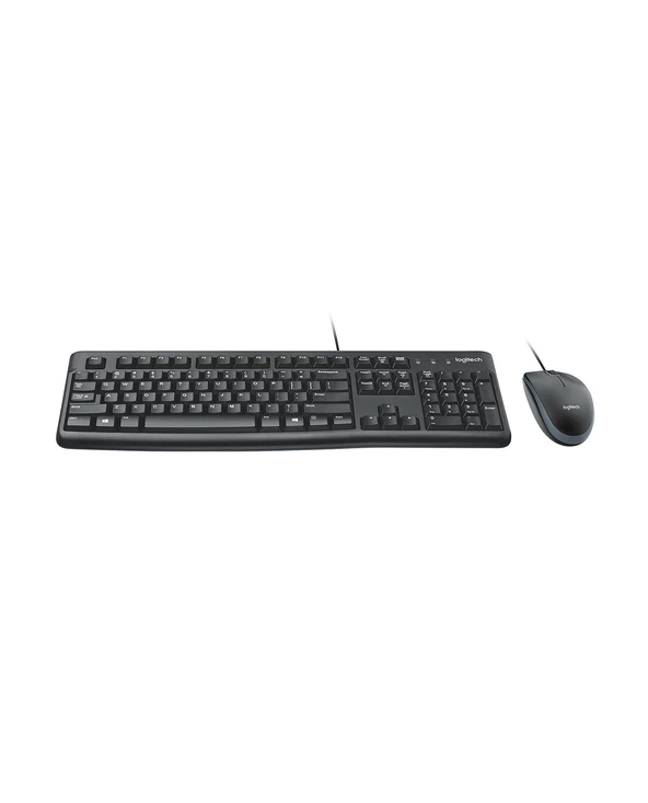 Tout neuf 😍 Logitech Desktop MK120 Clavier USB QWERTY Anglais Noir 😉 – Image 2