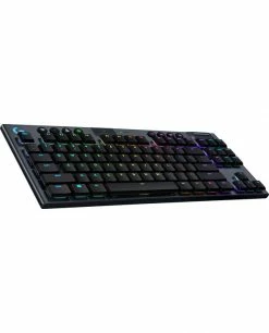 Acheter 🥰 Logitech G G915 TKL Tenkeyless LIGHTSPEED Wireless RGB Mechanical Gaming Keyboard Clavier USB AZERTY Français Charbon ⭐