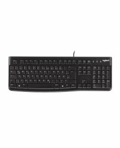 Promo 🔥 Logitech K120 Clavier USB Français Noir 🧨