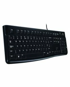 De gros ❤️ Logitech K120 Corded Keyboard Clavier USB QWERTZ Suisse Noir 👏