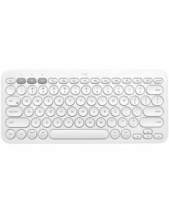 Le moins cher 😉 Logitech K380 Multi-Device Bluetooth Keyboard Clavier QWERTZ Allemand Blanc 🌟