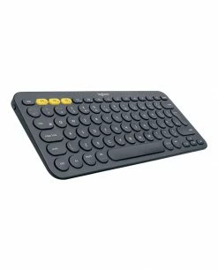 Bon marché ✔️ Logitech K380 Multi-Device Bluetooth Keyboard Clavier AZERTY Français Gris 🤩