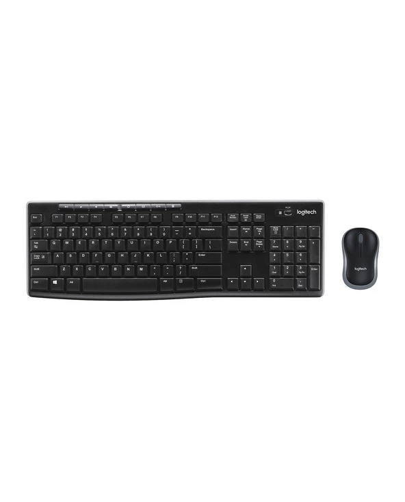Remise 🎉 Logitech MK270 Clavier RF Sans Fil Allemand Noir ⌛