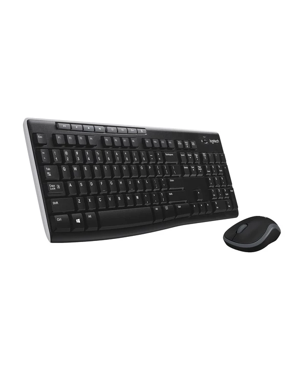 Remise 🎉 Logitech MK270 Clavier RF Sans Fil Allemand Noir ⌛ – Image 3
