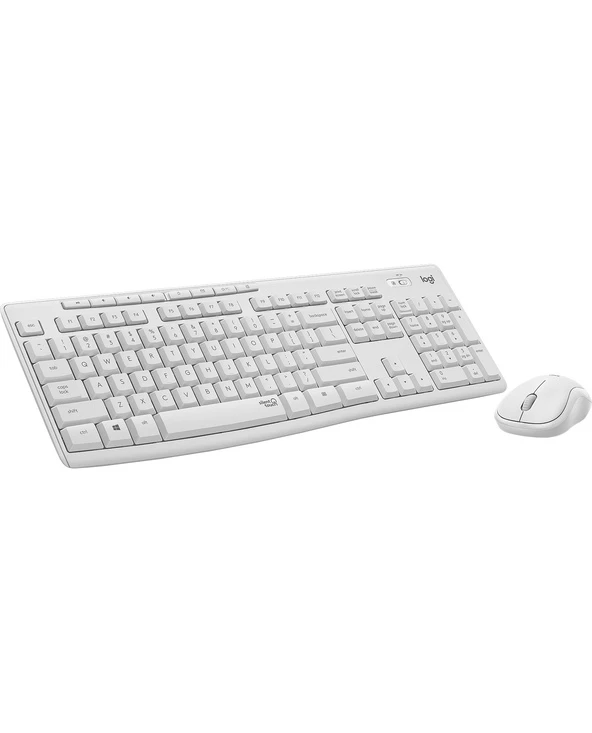 Promo 🛒 Logitech MK295 Silent Wireless Combo Clavier Souris Incluse USB QWERTY Espagnole Blanc 🧨 – Image 3