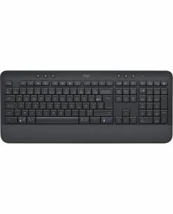Promo 🔥 Logitech Signature K650 Clavier RF Sans Fil + Bluetooth AZERTY Français Graphite 🛒