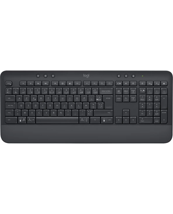 Promo 🔥 Logitech Signature K650 Clavier RF Sans Fil + Bluetooth AZERTY Français Graphite 🛒