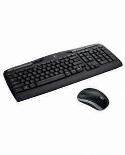 De gros ❤️ Logitech Wireless Combo MK330 Clavier USB AZERTY Français Noir 🥰