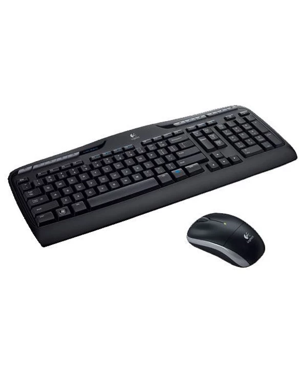 De gros ❤️ Logitech Wireless Combo MK330 Clavier USB AZERTY Français Noir 🥰
