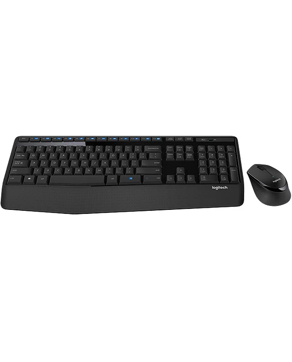 Tout neuf 👍 Logitech Wireless Combo MK345 Clavier USB Français Noir 😍 – Image 2