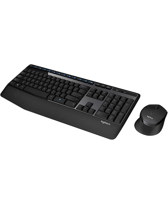 Tout neuf 👍 Logitech Wireless Combo MK345 Clavier USB Français Noir 😍