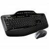 Nouveau 🔥 Logitech Wireless Desktop MK710 Clavier RF Sans Fil QWERTY Anglais Noir 🎉