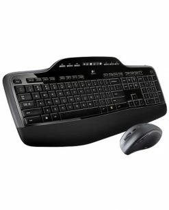 Nouveau 🔥 Logitech Wireless Desktop MK710 Clavier RF Sans Fil QWERTY Anglais Noir 🎉