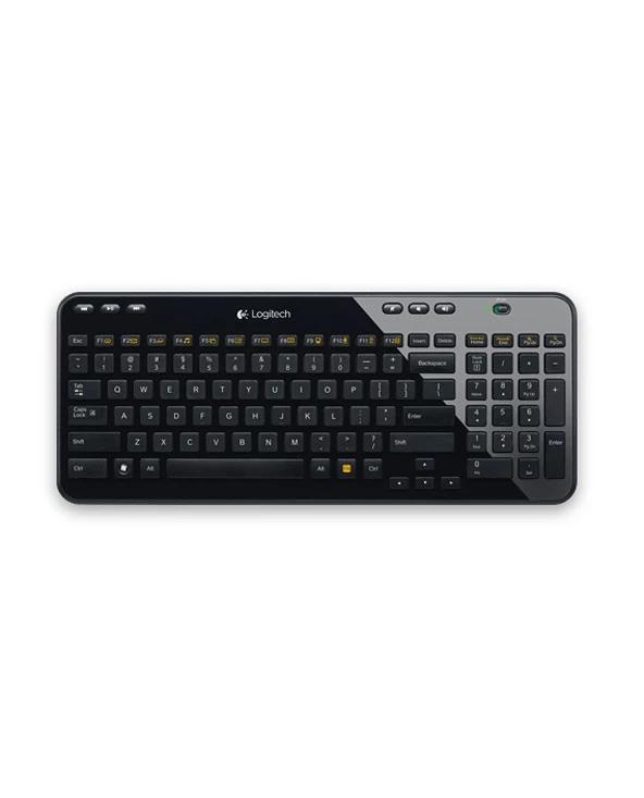 Budget 🤩 Logitech Wireless Keyboard K360 Clavier RF Sans Fil QWERTZ Allemand Noir 👍 – Image 2