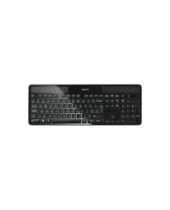 Promo ✨ Logitech Wireless Solar Keyboard K750 Clavier RF Sans Fil QWERTY Anglais Noir 👍