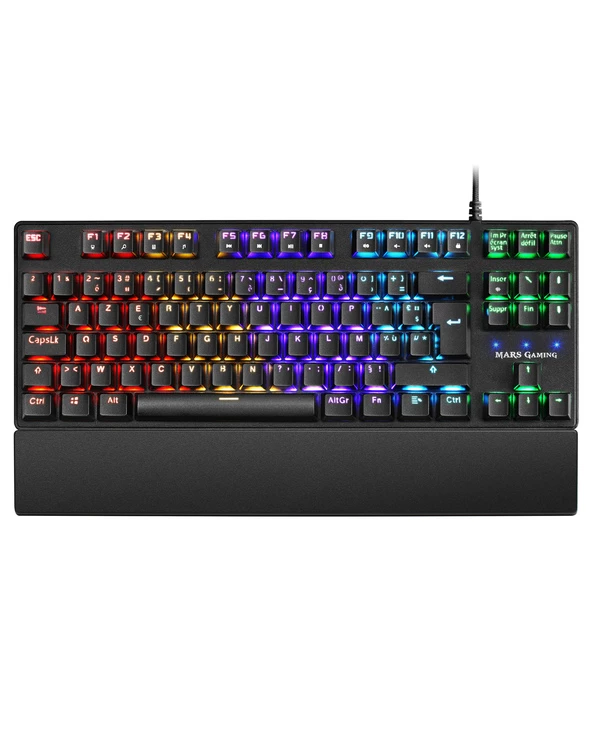 Les meilleures critiques de 💯 Mars Gaming MKXTKLRFR Clavier USB Français Noir 💯