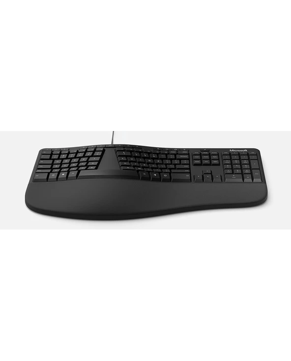 Nouveau 😀 Microsoft Ergonomic Clavier USB AZERTY Belge Noir ✔️ – Image 4