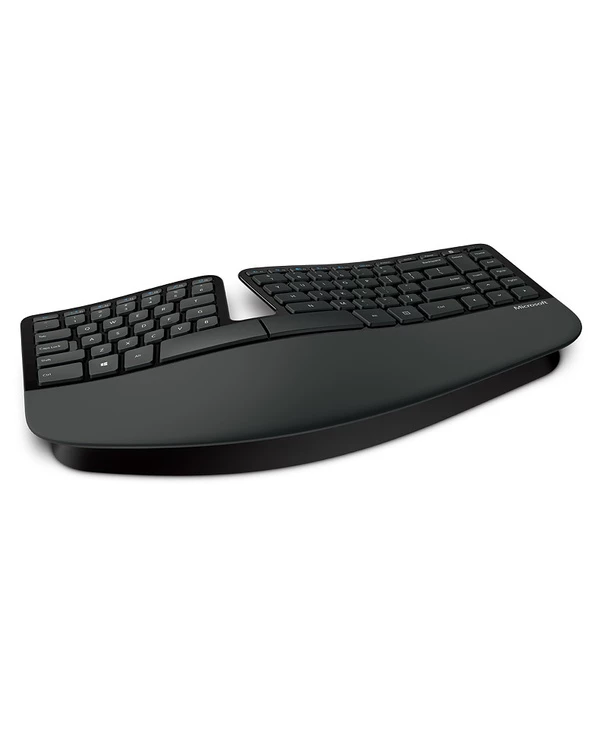 Coupon 👍 Microsoft Sculpt Ergonomic Desktop Clavier RF Sans Fil Allemand Noir 😍 – Image 2