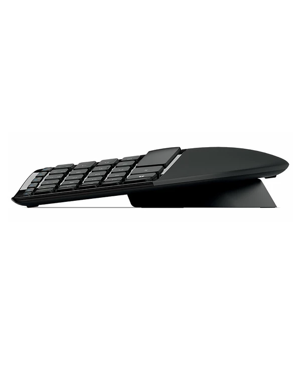 Coupon 👍 Microsoft Sculpt Ergonomic Desktop Clavier RF Sans Fil Allemand Noir 😍 – Image 3
