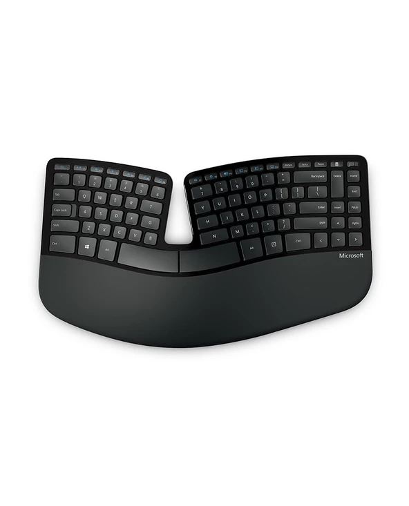 Coupon 👍 Microsoft Sculpt Ergonomic Desktop Clavier RF Sans Fil Allemand Noir 😍 – Image 6