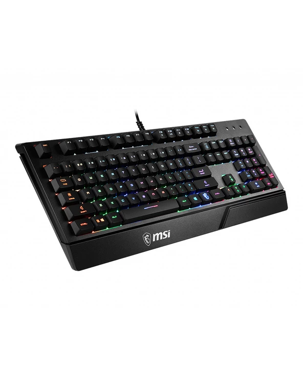 Vente flash 🔥 MSI Vigor GK20 Clavier USB AZERTY Français Noir ✔️ – Image 2