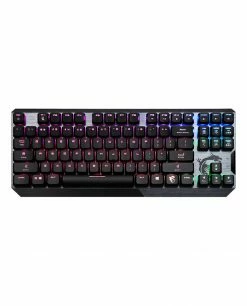 Le moins cher ⭐ MSI Vigor GK50 Low Profile TKL Clavier USB AZERTY Français Noir 🔔